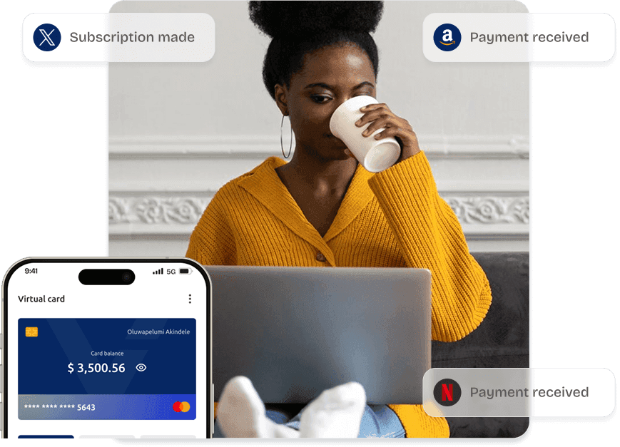 Spend Online, Anywhere in the World